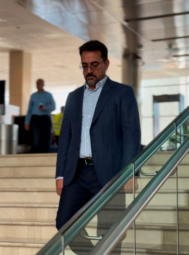 بازدید مهندس حسین ضیایی از نمایشگاه ساختمان BIG5 دبی