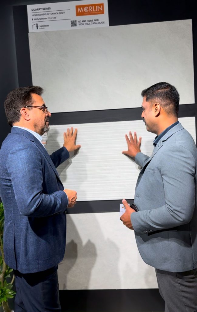 بازدید مهندس حسین ضیایی از نمایشگاه ساختمان BIG5 دبی